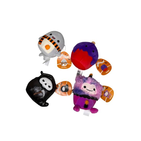 Squishmallows Halloween Plush Set Of 4 NWT 5" - Picture 3 of 3